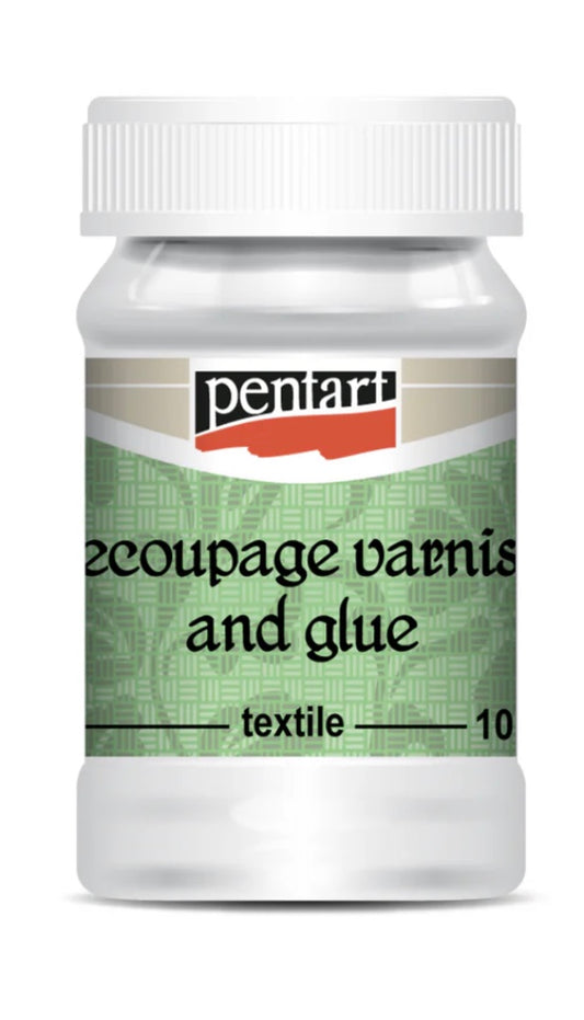 Pentart Decoupage Varnish & Glue Matte Textile