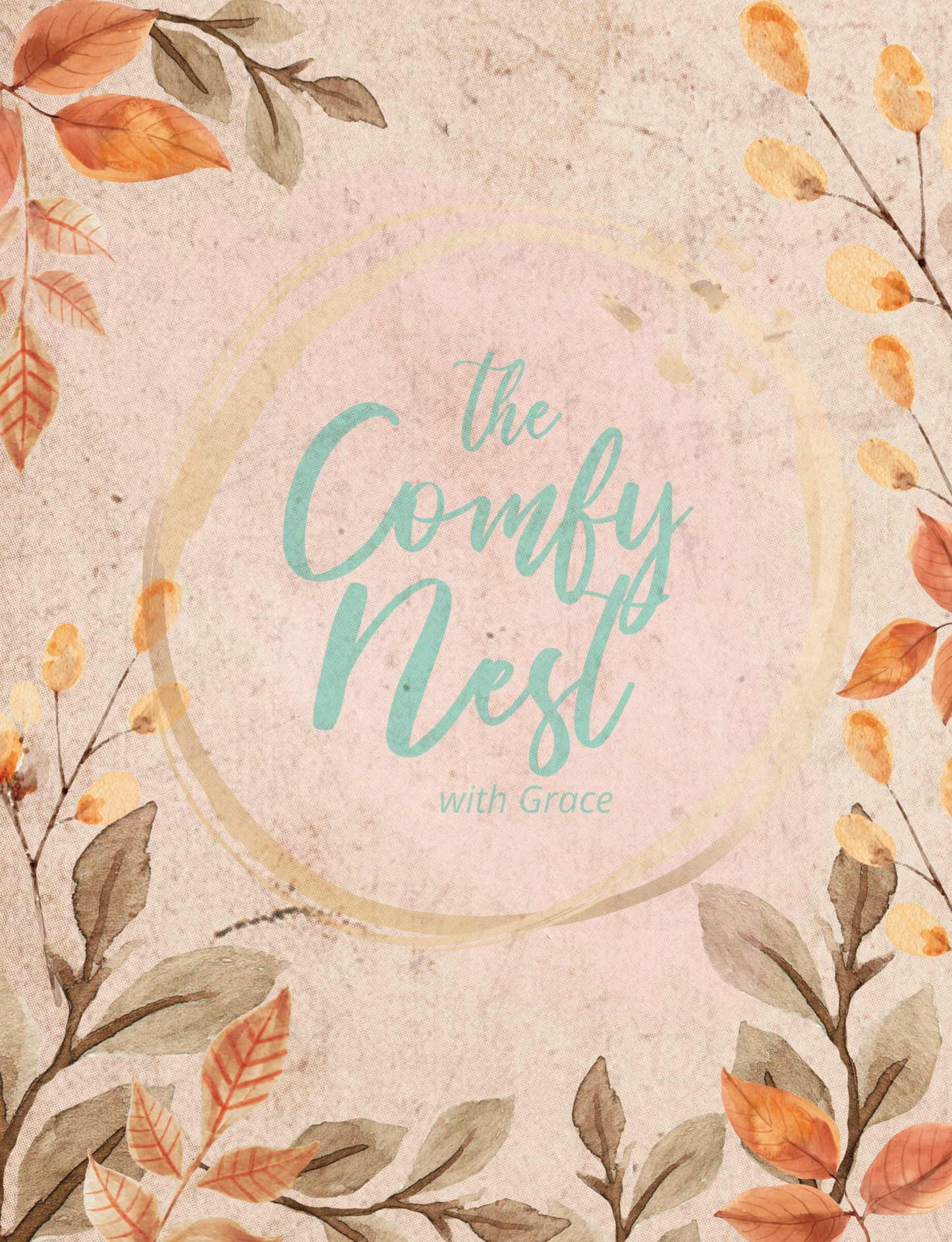 Fall Fox Digital Download with Bonus Fall Leaves Download
