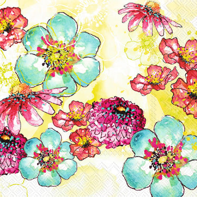 Breezy Blooms Cocktail Napkin (Set of 2)
