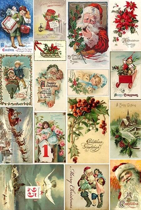 Paper Designs Rice Paper Mini Christmas 0279