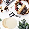 Unfinished Wooden Circle Cutouts for Crafts 6" each (Set of 6)