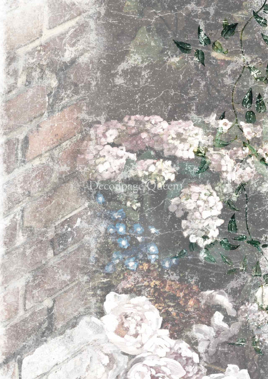 Decoupage Queen Dainty & the Queen Faded #0382
