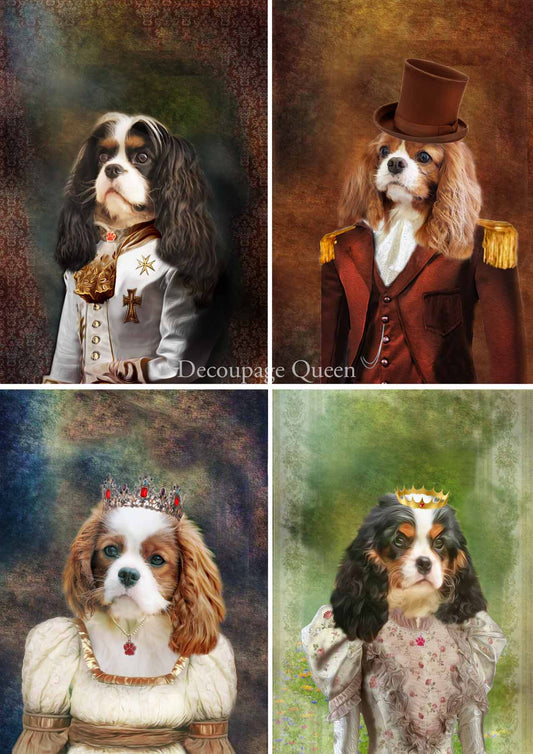 Decoupage Queen Roberta Marone The Cavalier Gang #-0398