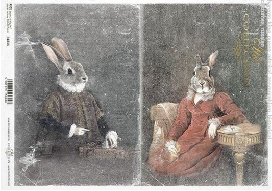 ITD Collection Bunny Portrait 2 #R1814