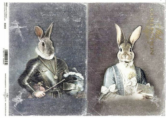 ITD Collection Bunny Portraits #R1813