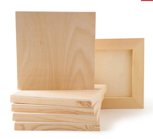 Wood Art Panel 8X8" (ONE)