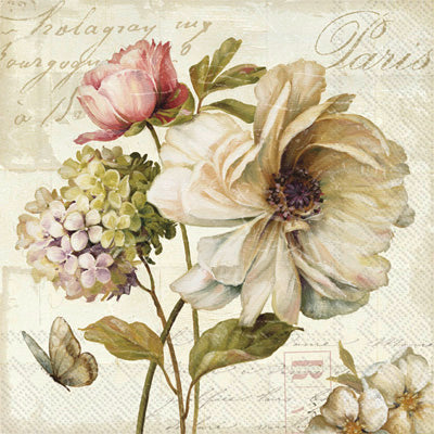Marche de Fleurs Lunch Napkin (Set of 2)