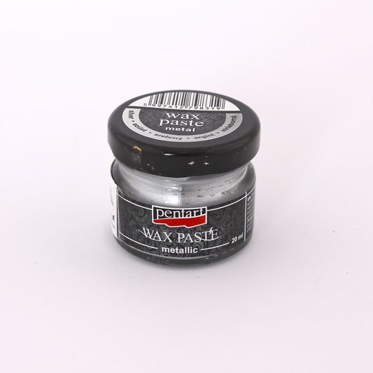 Pentart Metallic Wax Paste Silver