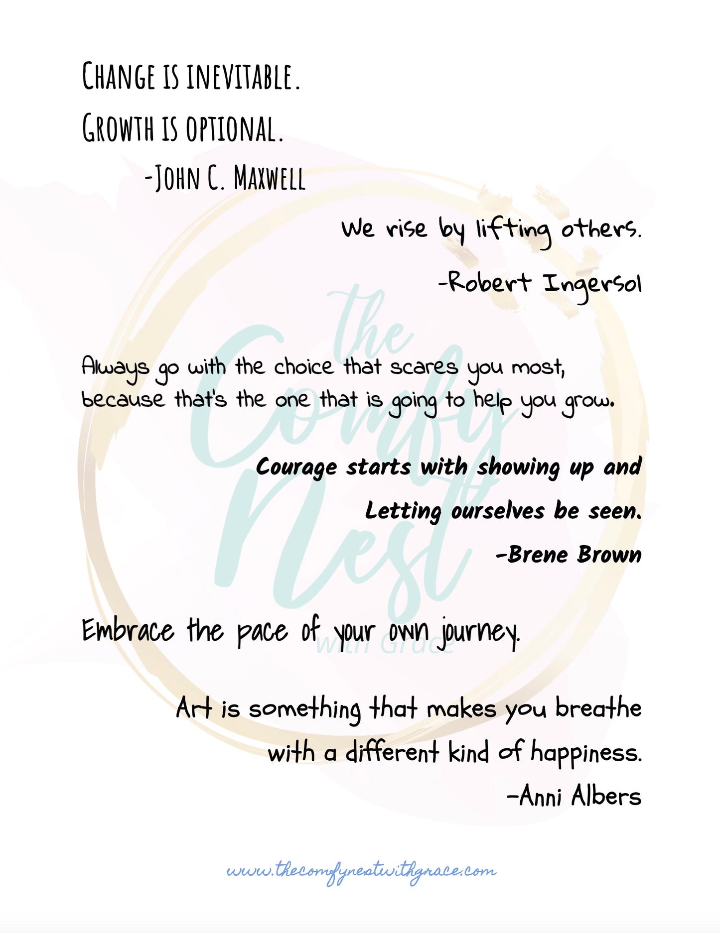 Art Journal Cut Out Words & Phrases Digital Download Printable 3 Pages