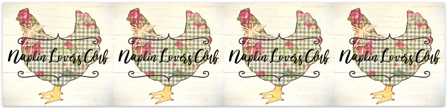 Napkin Lovers Club Chicken Tape Strip (5 feet)