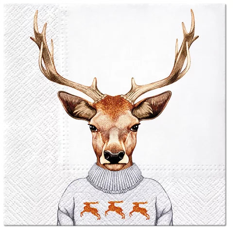 King of the Forest Deer Napkin LUNCH Size (Set of 2)