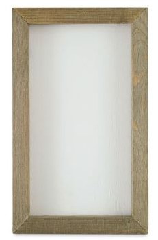 Framed Wood Sign (removable back)
