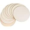 Unfinished Wooden Circle Cutouts for Crafts 6" each (Set of 6)