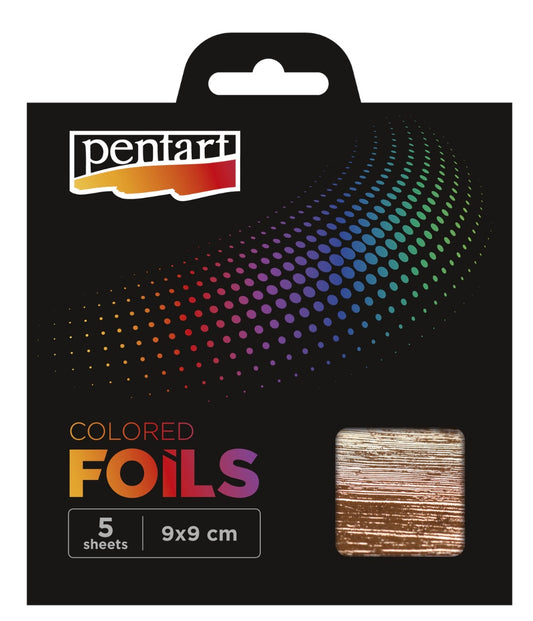 Pentart Colored Foil Sheets Rose Gold