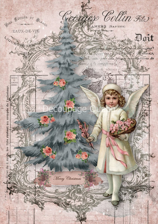 Decoupage Queen Shabby Angel #0371