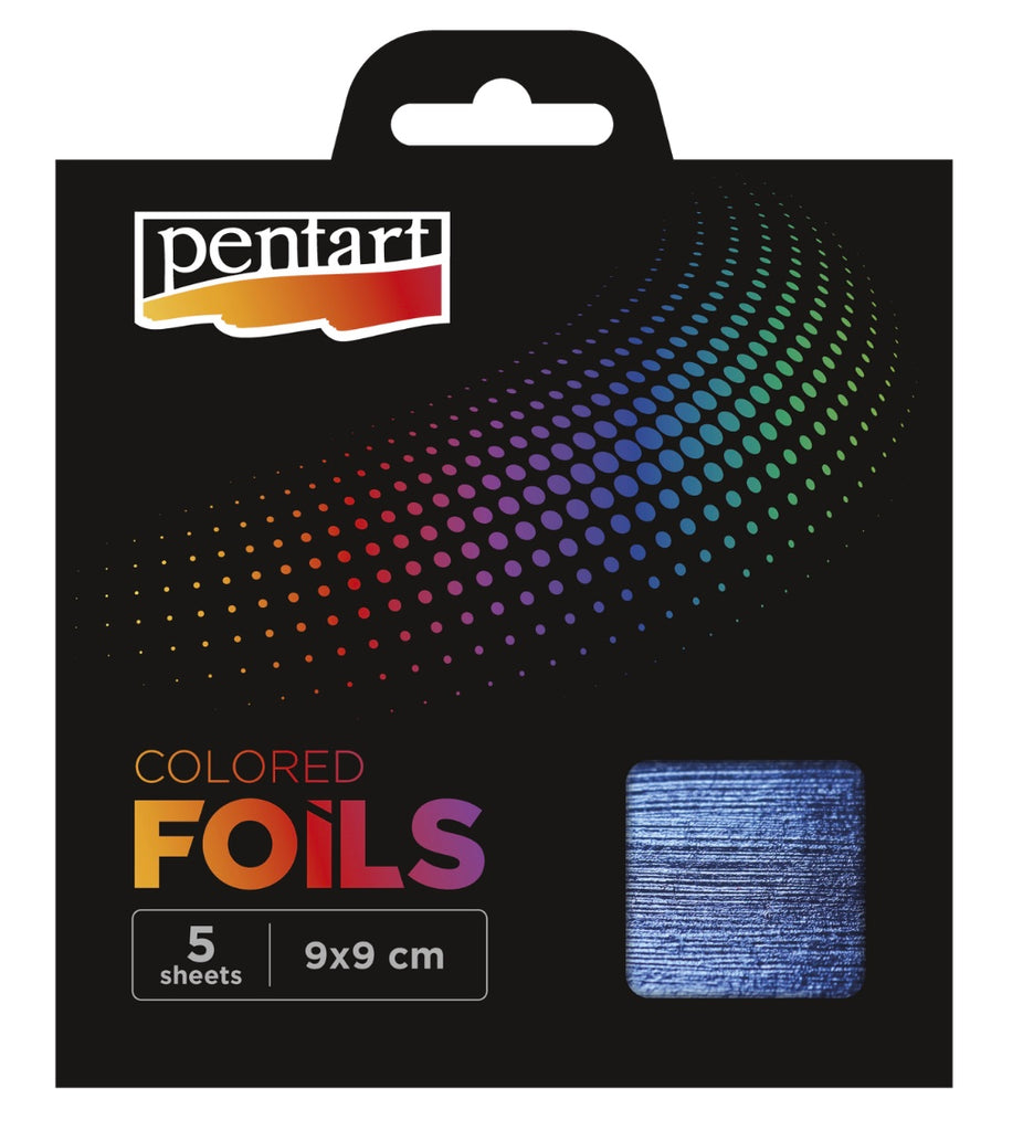 Pentart Colored Foil Sheets Dark Blue