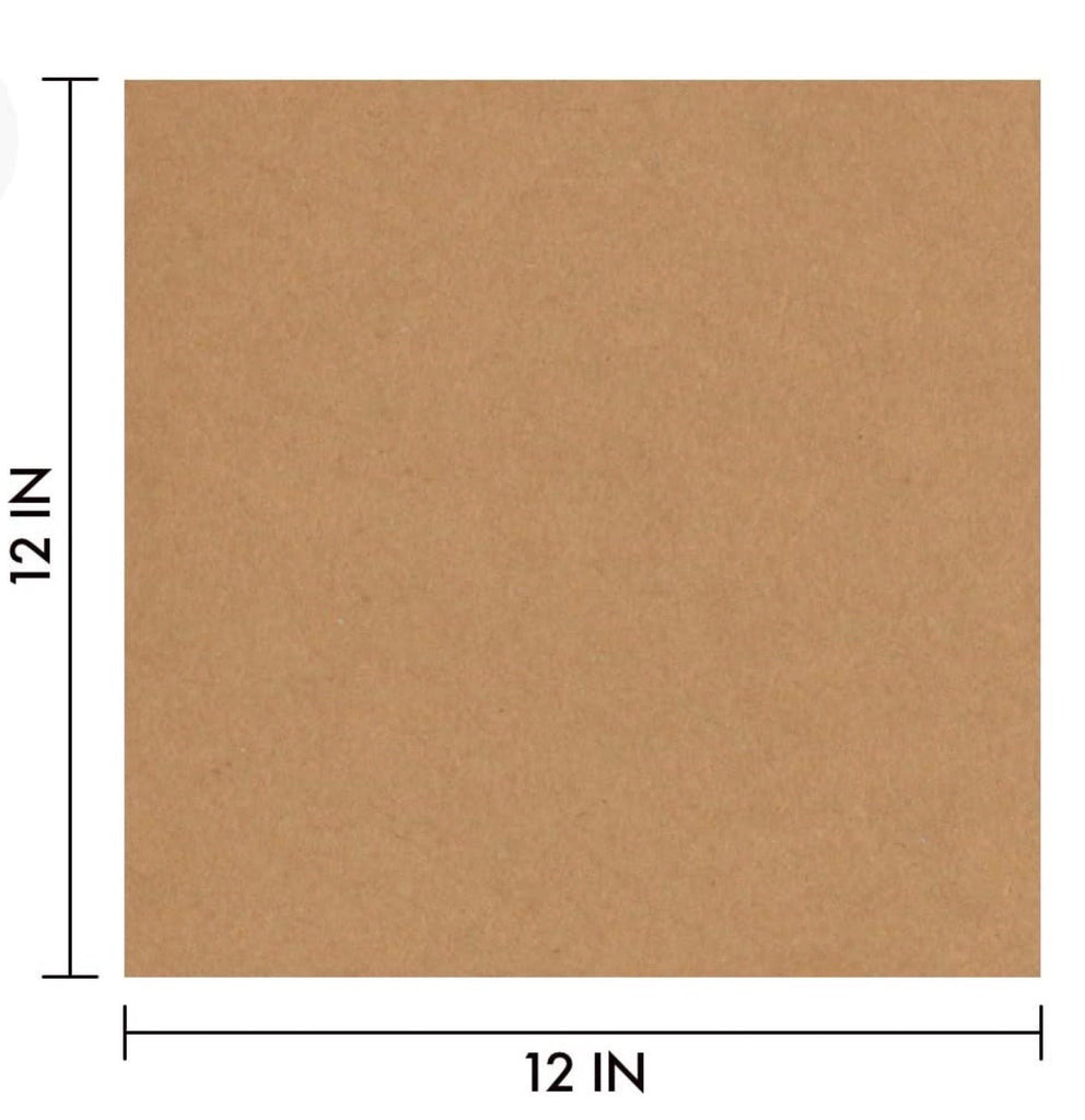 Chipboard Sheets 12 x 12 " -  Set of 10