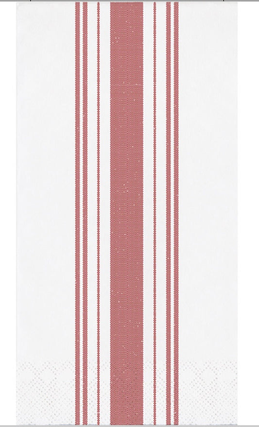 Farmhouse Red Striped Napkin (Set of 2)