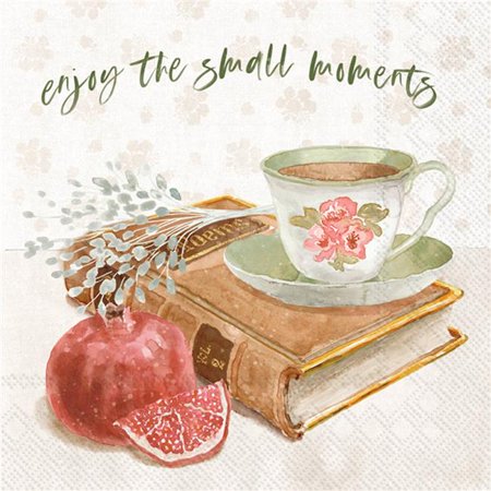 Enjoy the Small Moments Lunch Napkin (Set of 2)