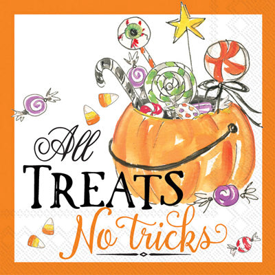 All the Treats Cocktail Napkin (Set of 2)
